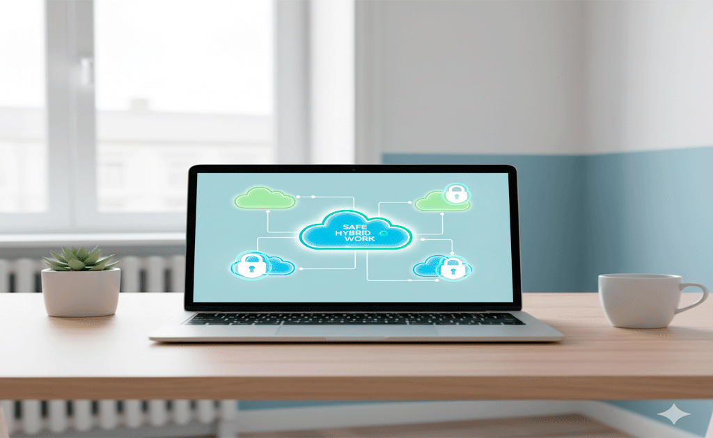 Entorno seguro para trabajo remoto híbrido
