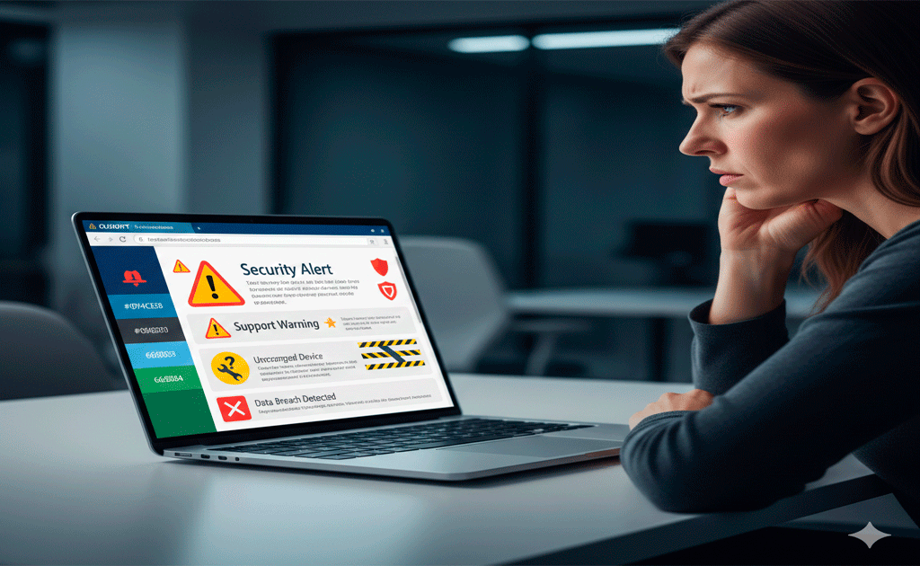 Riesgos de comprar laptops en tiendas online sin soporte local